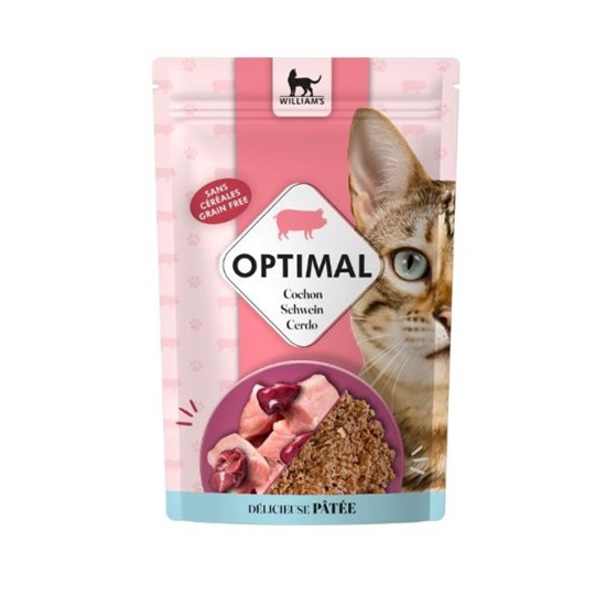 Picture of William’s Optimal Cat Pork 85g – Grain-Free
